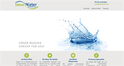 Desktop Screenshot of idealwater.eu